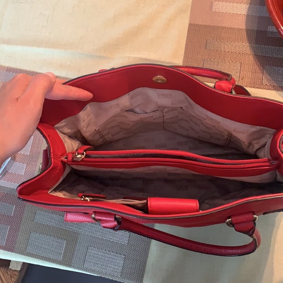 Red Michael Kors bag - Picture 4 of 6